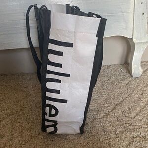 lululemon athletica Black and White Tote Bag